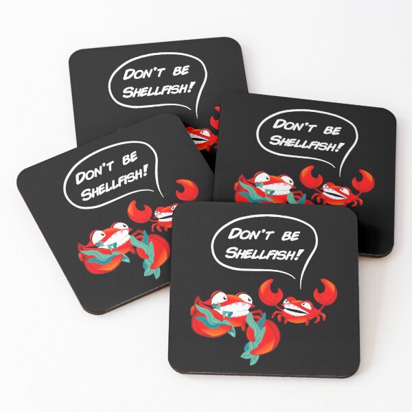 Item preview, Funny crab dad joke - Don’t be Shellfish designed and sold by The-Tipsy-Gypsy.