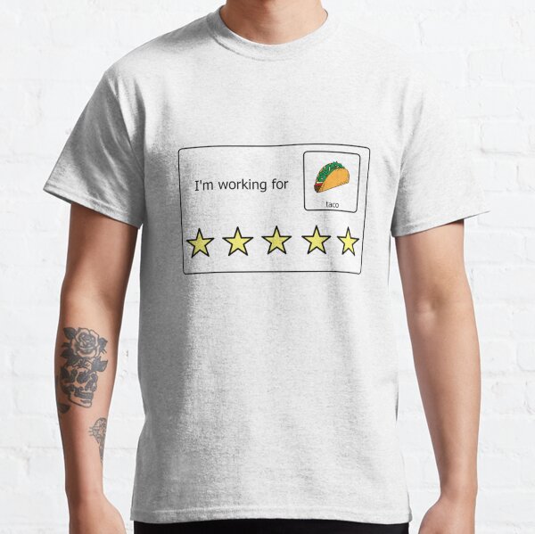 Boardmaker Working for Taco Token Board Classic T-Shirt