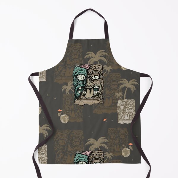 Item preview, Tiki Zombie Pattern designed and sold by ShaireProd.