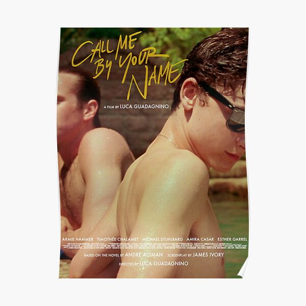 Call Me By Your Name Movie Poster Poster