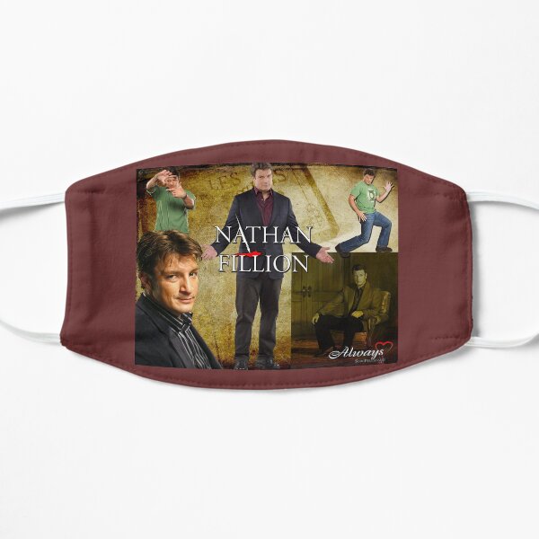Nathan Fillion Flat Mask
