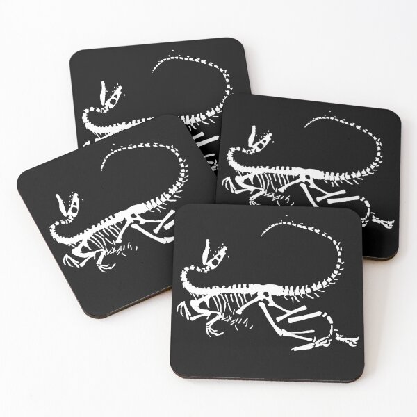 Item preview, Ornitholestes Skeleton White designed and sold by UroliteArt.