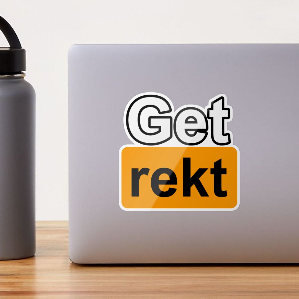 Git gud or get rekt Sticker