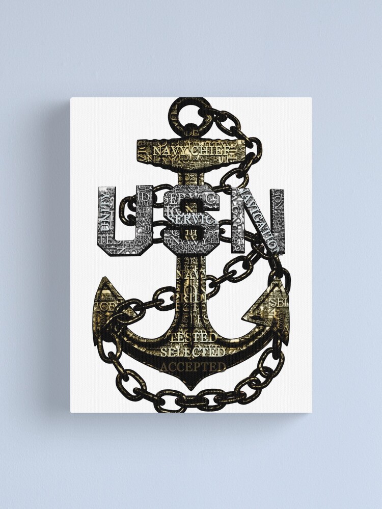 Alternate view of CPO Word Cloud Canvas Print