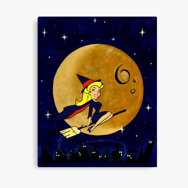 Samantha's Joyride by Ross Allison Canvas Print
