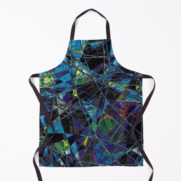 Item preview, Fragments- Royal Blue Abstract Mosaic  designed and sold by adel8ide.
