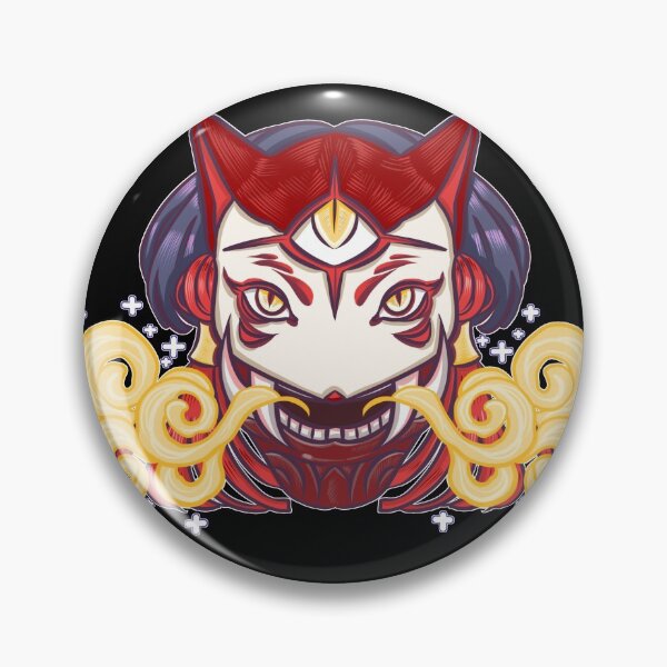 Item preview, Fox Oni Mask designed and sold by SabrinaSana.