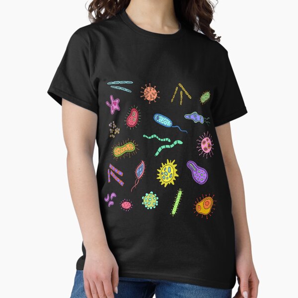 Item preview, Microbes Pattern designed and sold by lunaleicrafts.
