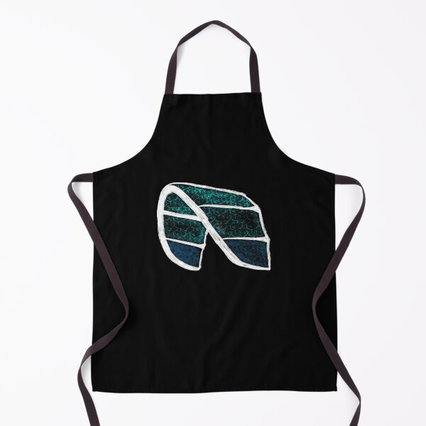 Item preview, White Kitesurf Kite - Ocean water designed and sold by TheSaltSirens.