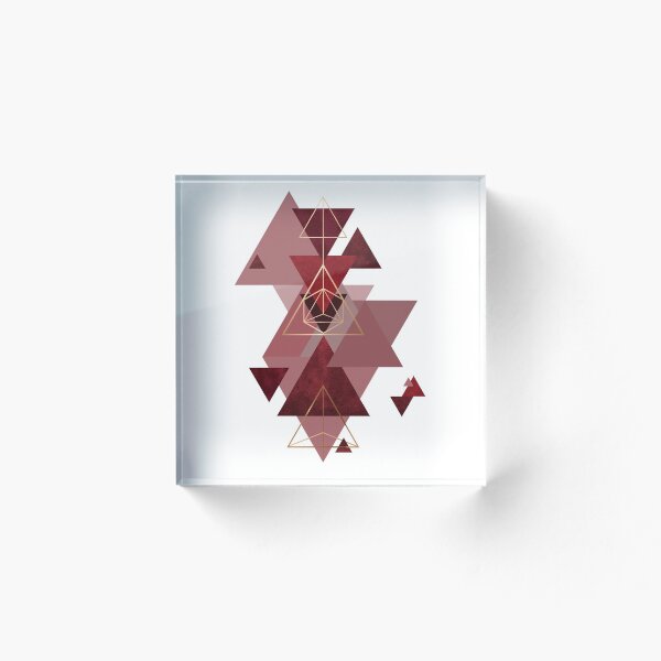 Item preview, Abstract geometric in red designed and sold by PositiveChaos.