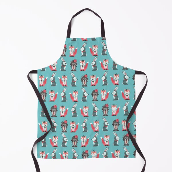 Item preview, DARK BUNKER WALLPAPER - Fox Rabbit Hedgehog designed and sold by MarcoPolok.