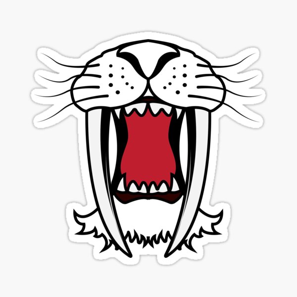 Saber-toothed tiger Sticker