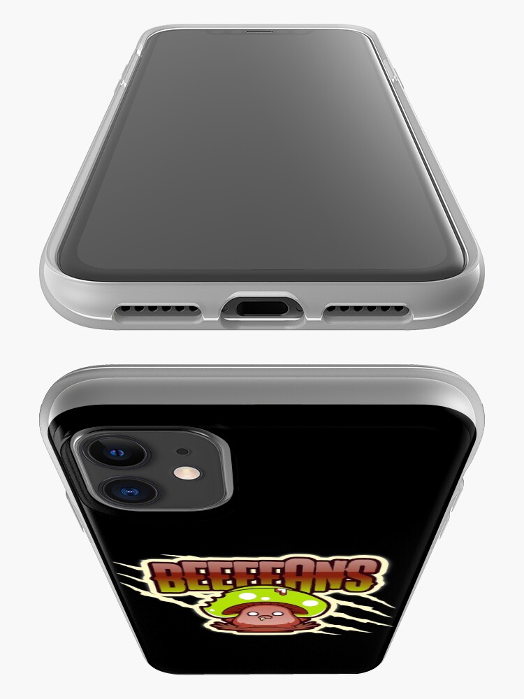 Alternate view of Beeeeans Vegan Zombie Mushroom iPhone Case