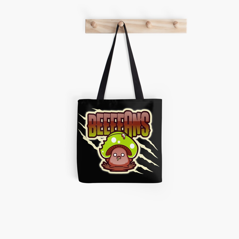 Beeeeans Vegan Zombie Mushroom Tote Bag