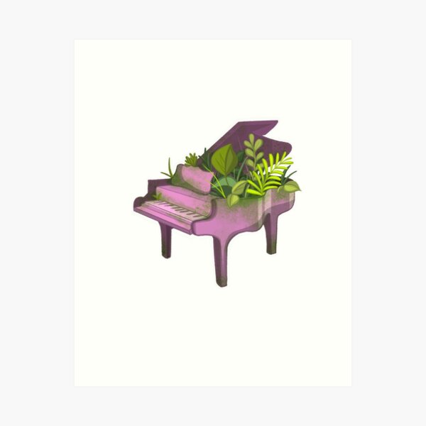 Item preview, Overgrown Piano designed and sold by CreativelyChloe.