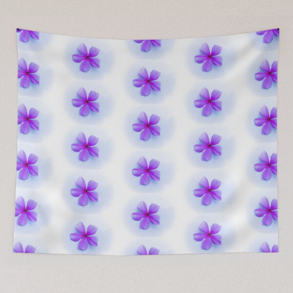 Artikelvorschau, Violettes Blumenmuster entworfen und verkauft von AMAZING PRINTS.