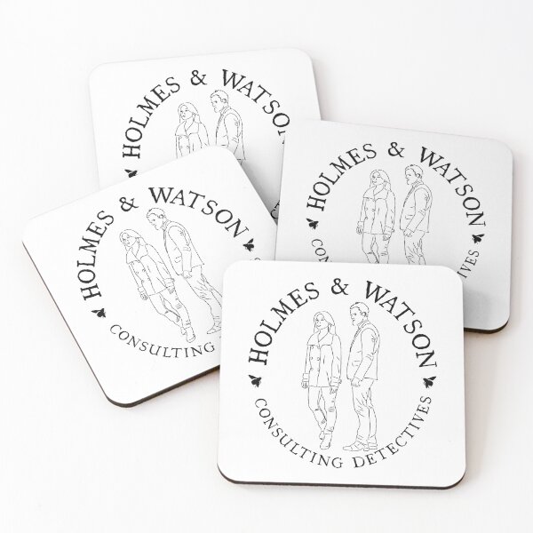 Item preview, Holmes and Watson designed and sold by mittsYT.