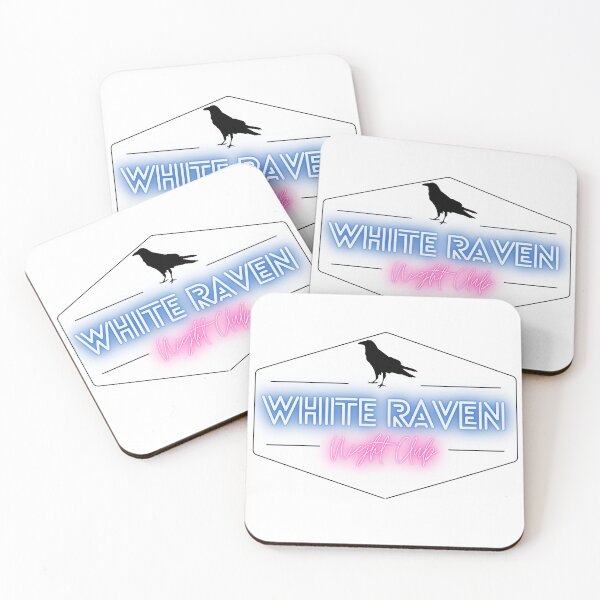 Item preview, White Raven Night Club Crescent City Sign designed and sold by Mavy-liz.