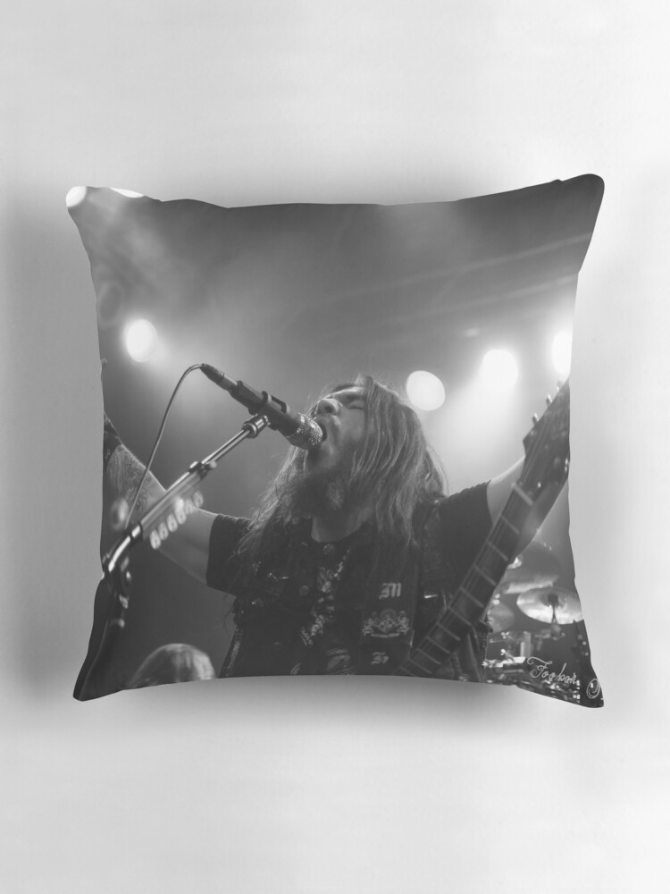 Thumbnail 3 of 4, Pillow, Machine Head - Robb Flynn designed and sold by djmayhem.