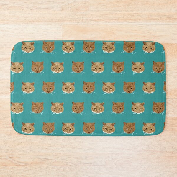 Item preview, Kellie's Kitties - Ginger Cat Seamless Pattern Design designed and sold by designbycheyney.