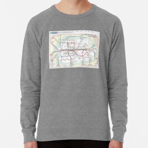 MVV Munich München Netzplan Lightweight Sweatshirt