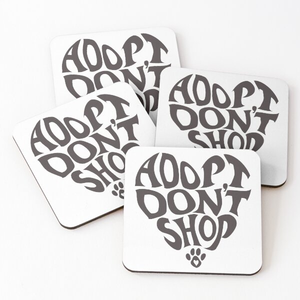 Item preview, Adopt Don't Shop (Version 1) designed and sold by melissamakes.