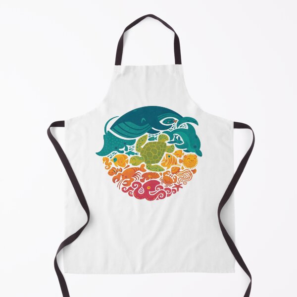 Item preview, Aquatic Rainbow (white) designed and sold by Wayne Minnis.