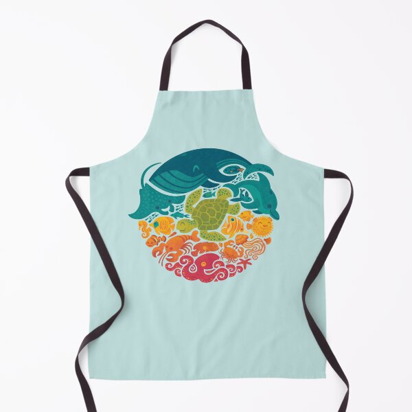 Item preview, Aquatic Rainbow (light blue) designed and sold by Wayne Minnis.