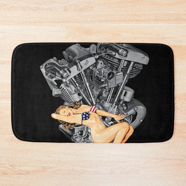 Item preview, Vintage HD Motorcycle VTwin ShovelHead Engine USA Bikini  designed and sold by TheDirtyGringo.