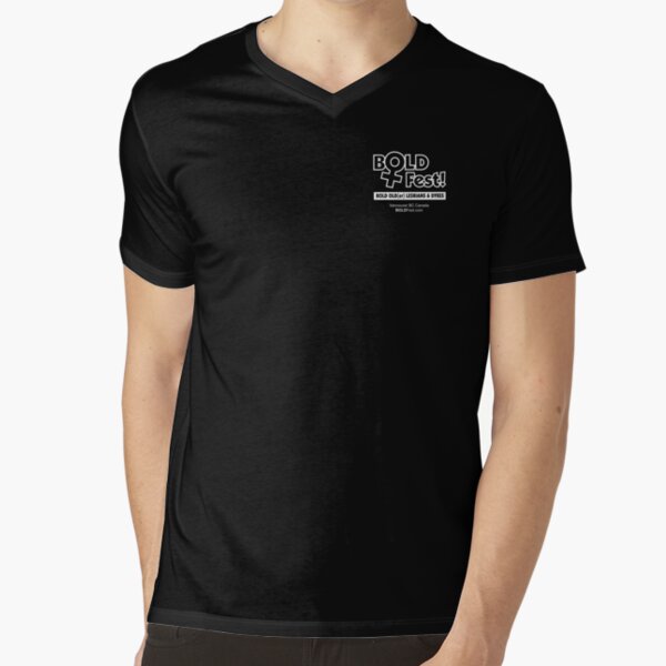 BOLDFest Fundraiser Logo Tee V-Neck T-Shirt