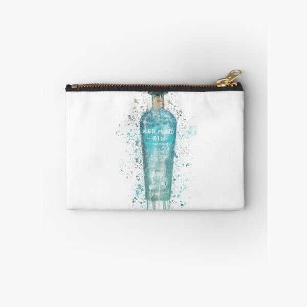 Item preview, Mermaid Gin Bottle Splatter Print designed and sold by Pics-squiggles.