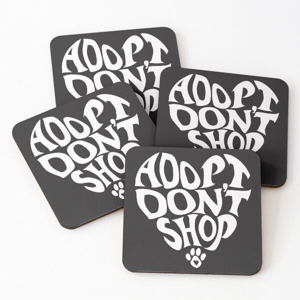 Item preview, Adopt Don't Shop (Version 2) designed and sold by melissamakes.