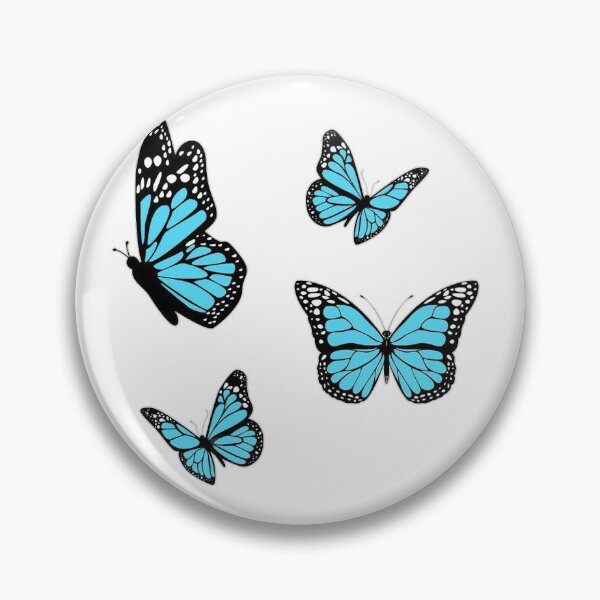 Item preview, Blue Butterfly sticker pack / butterfly design designed and sold by josxo.