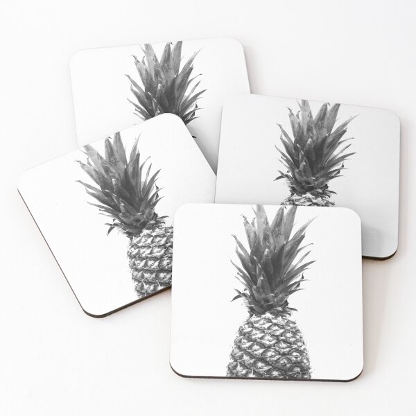 Artikelvorschau, Ananas - Schwarz-Weiß-Foto entworfen und verkauft von TresChicXO.