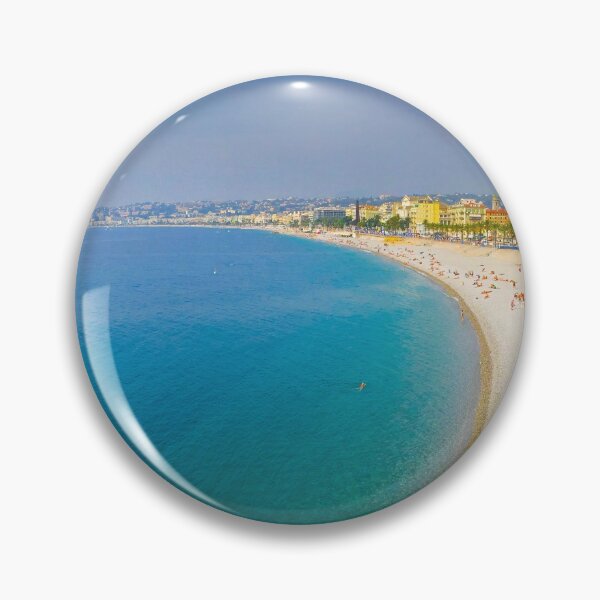 Item preview, Cote d'Azur Beach Blue Green Sea Waves designed and sold by impetum.