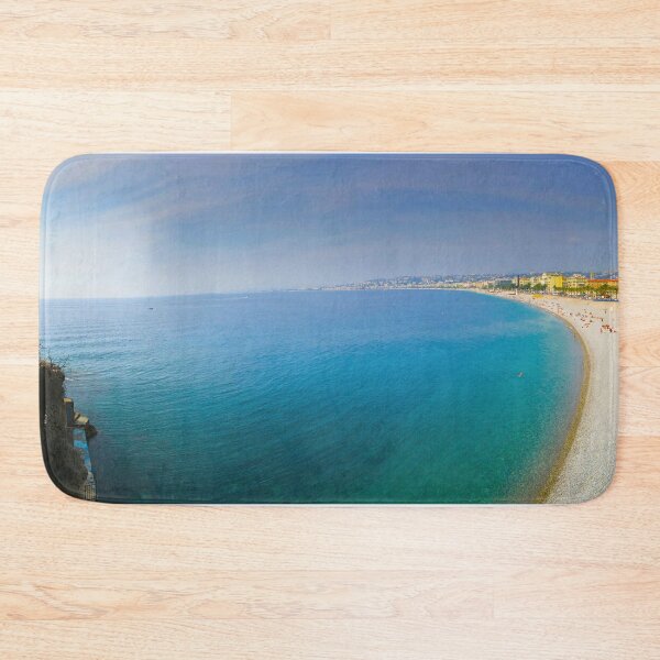 Item preview, Cote d'Azur Beach Blue Green Sea Waves designed and sold by impetum.