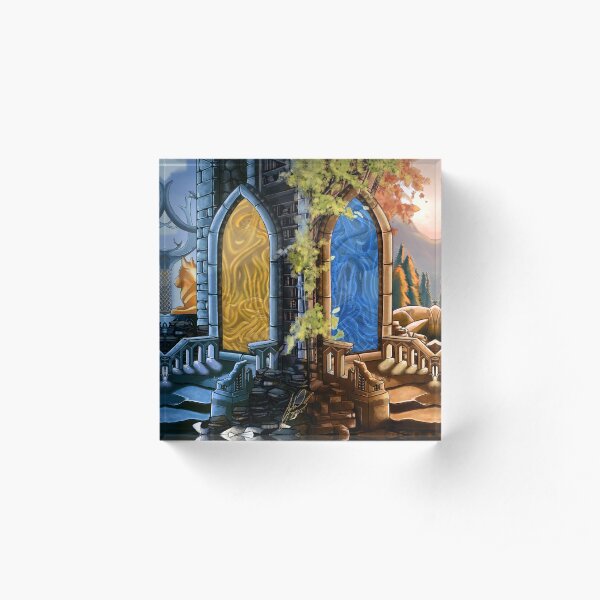 Eluvians Acrylic Block