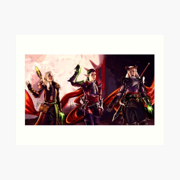 Three Inquisitors Art Print