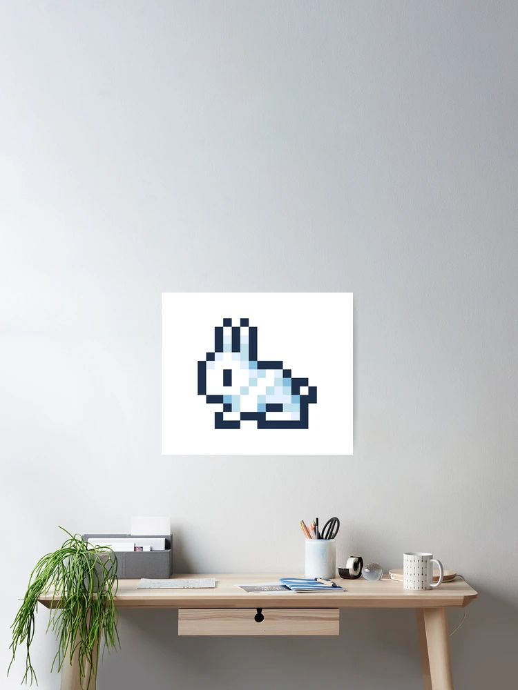 Thumbnail 2 of 3, Poster, Terraria Rabbit designed and sold by BonBonPup.