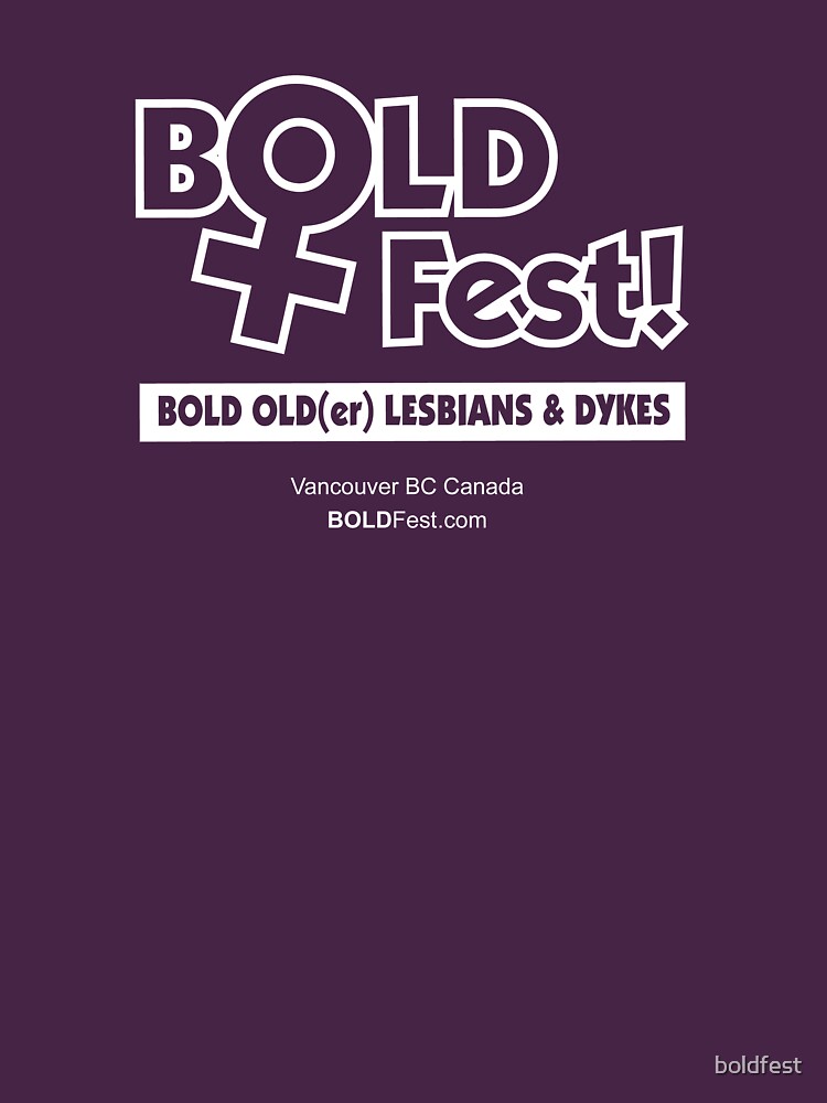 BOLDFest Fundraiser Logo Tee by boldfest