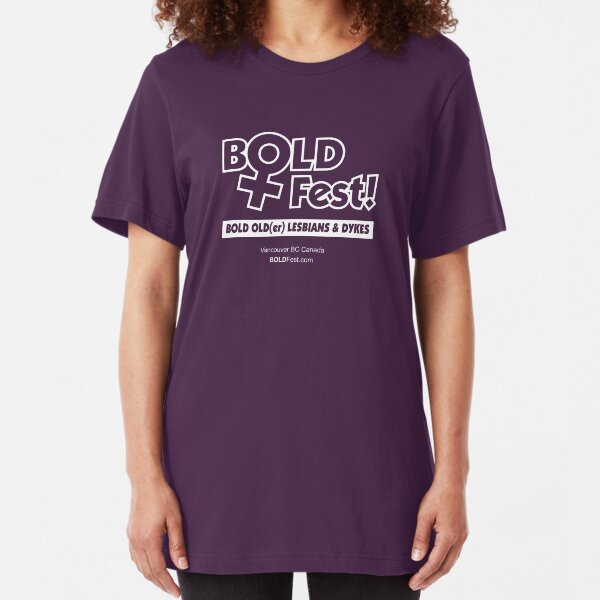 BOLDFest Fundraiser Logo Tee Slim Fit T-Shirt