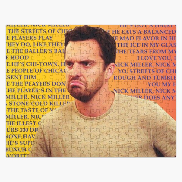 nick miller nick miller stone cold Jigsaw Puzzle