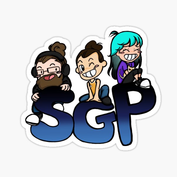 "SGP Logo" Sticker by ScuffGangMerch | Redbubble