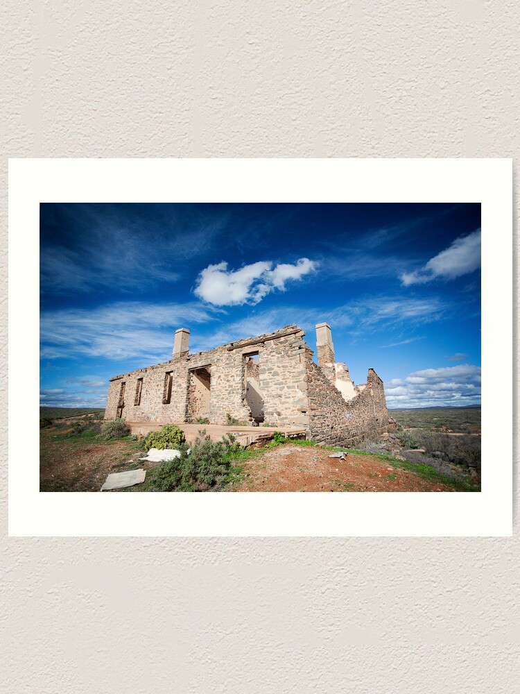 Alternate view of Waukaringa Ruins Art Print