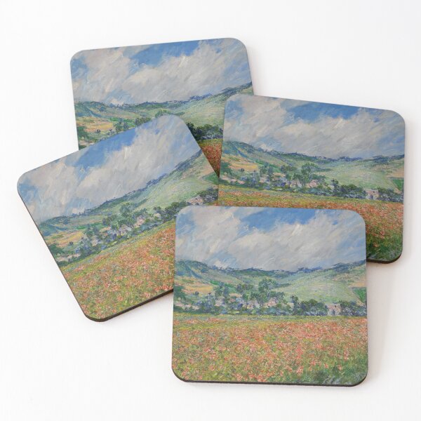 Item preview, Poppy Field by Claude Monet (1885) designed and sold by EonDesigns.