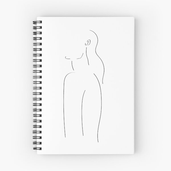 Item preview, Line Art Woman designed and sold by art-by-arsenia.