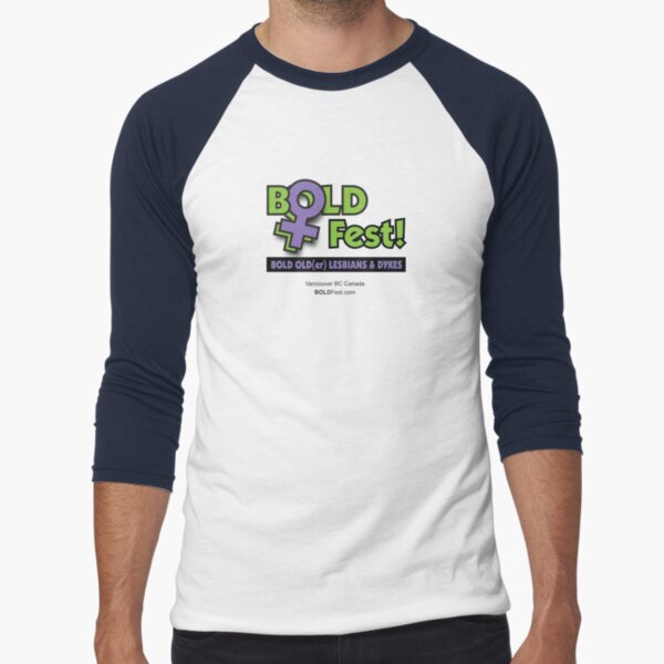 BOLDFest Fundraiser Logo Tee Baseball ¾ Sleeve T-Shirt