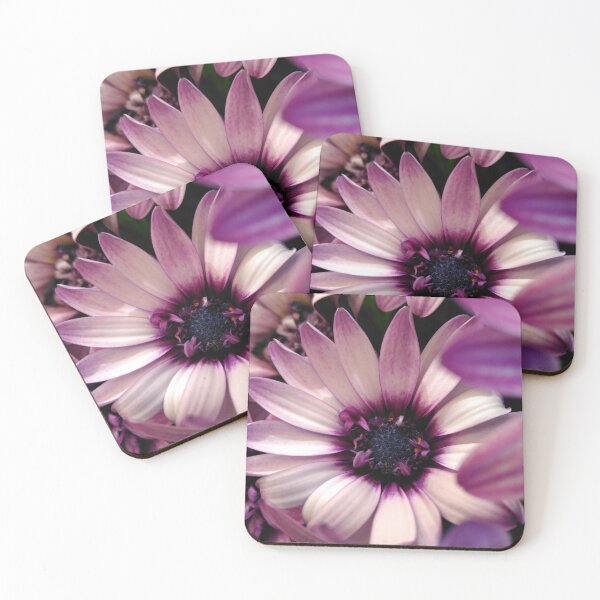 Item preview, Purple and White Flower Macro Photography designed and sold by LoveBugAcres.