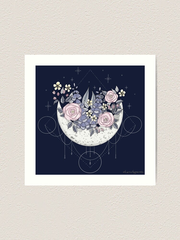 Alternate view of Mamma Moon Art Print