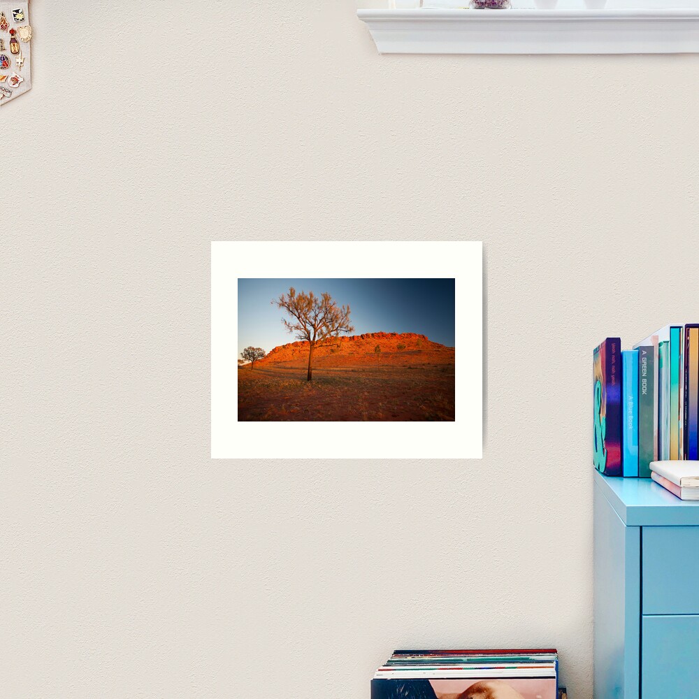Sunrise on a Rocky Outcrop Art Print